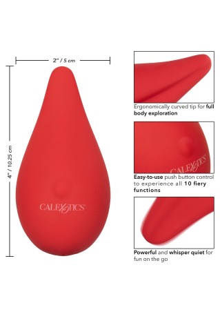 Red Hot Flicker - Jajeczko Stymulujące - Czerwone