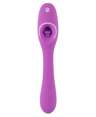 2 Function bendable Vibe - Wibrator Stymulujący Punkt G i Łechtaczkę