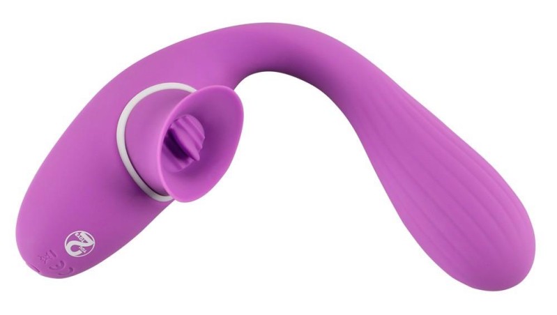 2 Function bendable Vibe - Wibrator Stymulujący Punkt G i Łechtaczkę