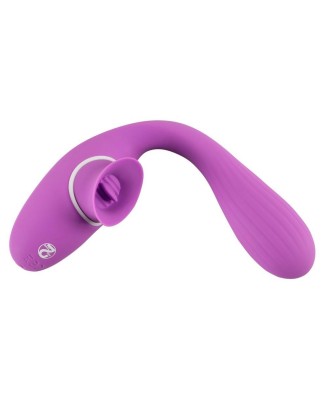 2 Function bendable Vibe - Wibrator Stymulujący Punkt G i Łechtaczkę