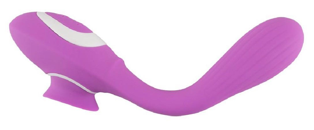 2 Function bendable Vibe - Wibrator Stymulujący Punkt G i Łechtaczkę