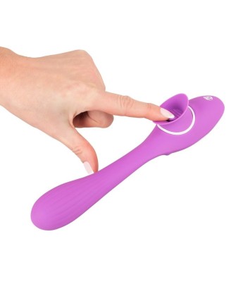 2 Function bendable Vibe - Wibrator Stymulujący Punkt G i Łechtaczkę