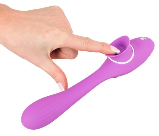 2 Function bendable Vibe - Wibrator Stymulujący Punkt G i Łechtaczkę