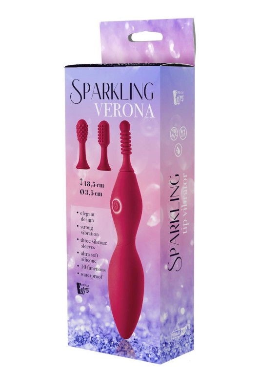 SPARKLING TIP VIBRATOR VERONA - Wibrator Punktowy