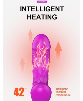 Wibrator- SiliconeTongue Vibrator, USB 10 Function