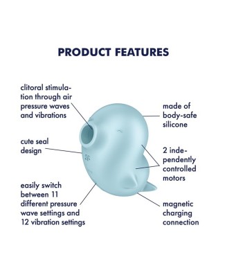 Satisfyer Sassy Seal - Stymulator Łechtaczki