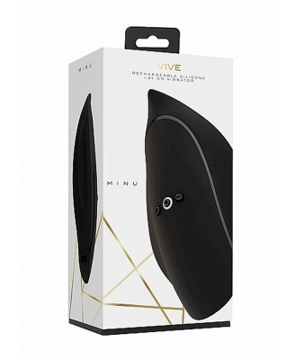 Stymulator Minu - Lay On Vibrator - Stymulator Łechtaczki - Czarny