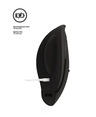 Stymulator Minu - Lay On Vibrator - Stymulator Łechtaczki - Czarny