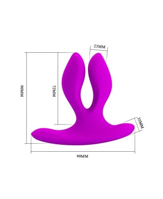 PRETTY LOVE - MAGIC FINGER - Podwójny Stymulator - Sterowany na pilota