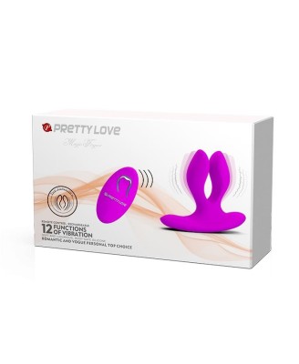 PRETTY LOVE - MAGIC FINGER - Podwójny Stymulator - Sterowany na pilota