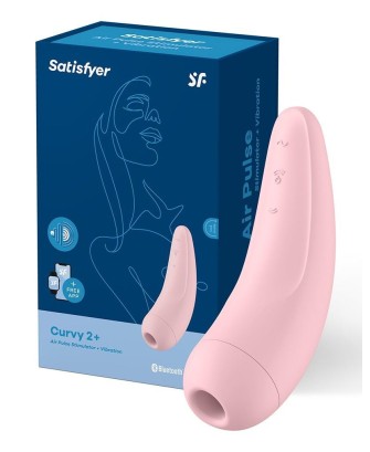 Wibrator - Curvy 2+ Air Pulse Stimulator + Vibration