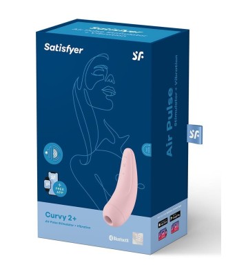 Wibrator - Curvy 2+ Air Pulse Stimulator + Vibration