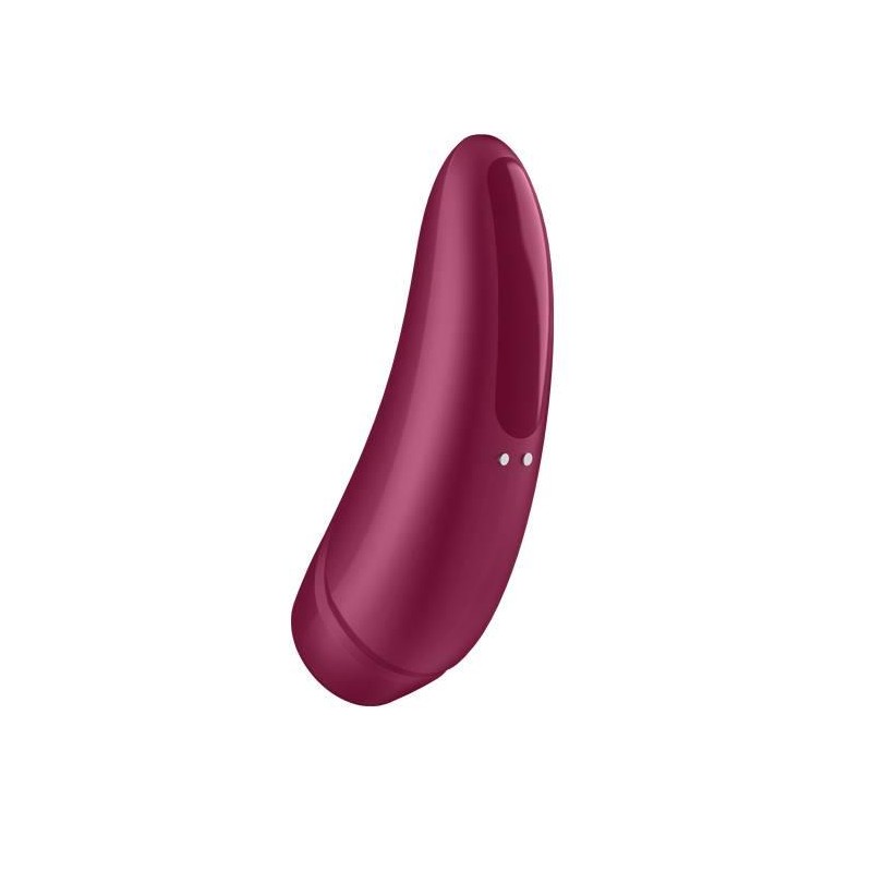 Wibrator - Curvy 1+ Air Pulse Stimulator + Vibration Rose Red