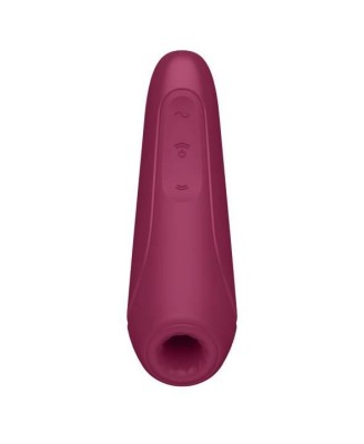Wibrator - Curvy 1+ Air Pulse Stimulator + Vibration Rose Red