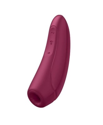 Wibrator - Curvy 1+ Air Pulse Stimulator + Vibration Rose Red