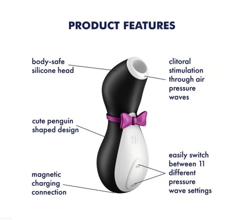 Penguin Satisfyer - Stymulator Łechtaczki Pingwinek