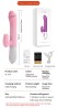 Wibrator-Silicone Vibrator USB 7 Function and Thrusting Function / Heating, pink