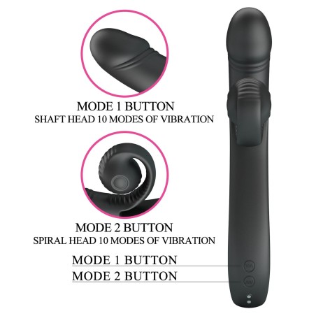 PRETTY LOVE - Love Romance Selma Snail Rabbit – Wibrator Króliczek