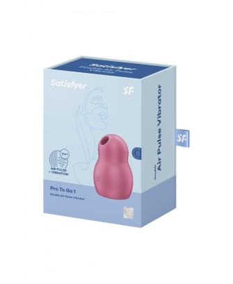 Satisfyer Pro To Go 1 Red - Stymulator Łechtaczki