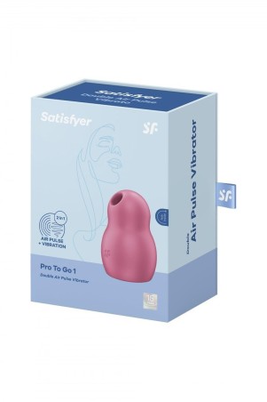 Satisfyer Pro To Go 1 Red - Stymulator Łechtaczki