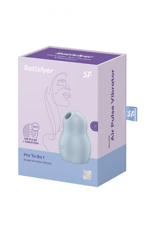 Satisfyer Pro To Go 1 Blue - Stymulator Łechtaczki