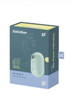 Satisfyer Pro To Go 2 Mint - Stymulator Łechtaczki