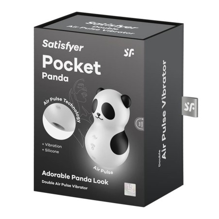 Satisfyer Pocket Panda - Stymulator Łechtaczki