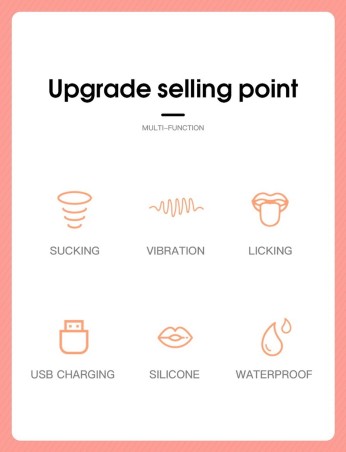 Lauren - Stymulator Łechtaczki - Różowy