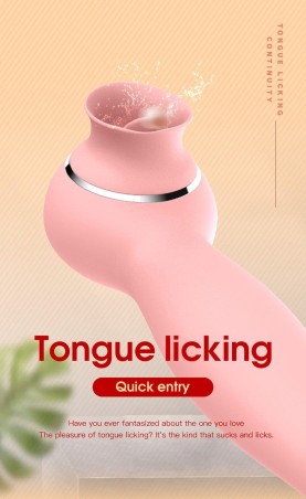 Lauren - Stymulator Łechtaczki - Różowy