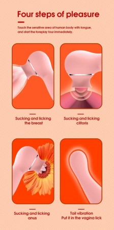 Lauren - Stymulator Łechtaczki - Różowy