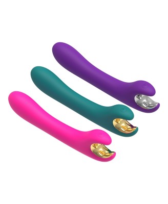 Mermaid purple - Wibrator Punktu G - Fiolet