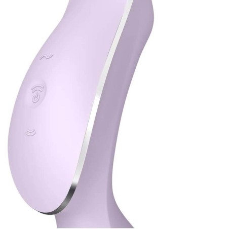 Satisfyer Curvy Trinity 2 Violet - Wielofunkcyjny Wibrator