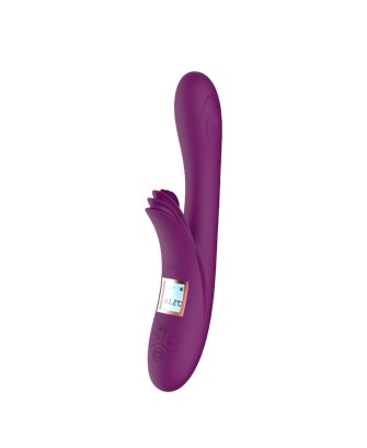 Lilo - Wibrator Króliczek z funkcją grzania - Fiolet