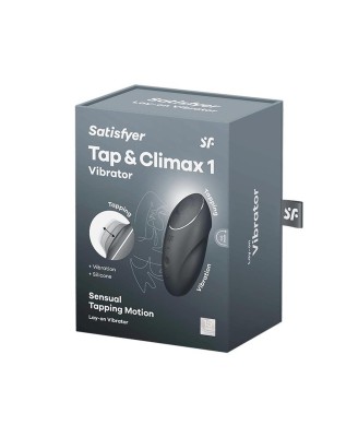 Satisfyer Tap & Climax 1 - Grey - Stymulator Łechtaczki