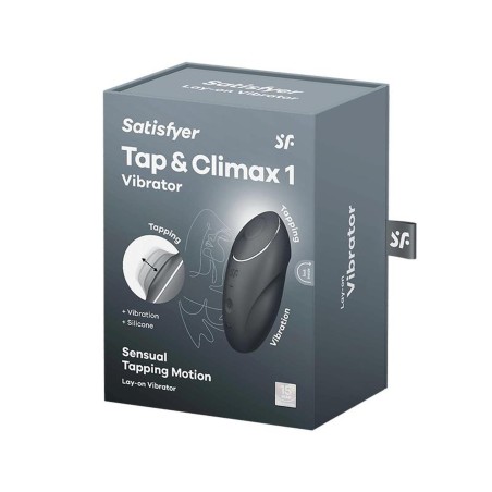 Satisfyer Tap & Climax 1 - Grey - Stymulator Łechtaczki