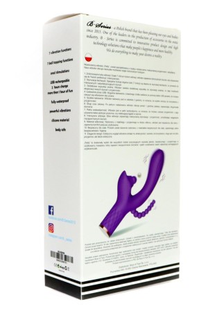 Patty - Wibrator Króliczek - 7 poziomów wibracji - Fiolet