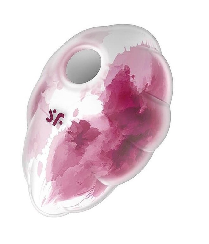 Satisfyer Cloud Dancer red_print - Stymulator Łechtaczki