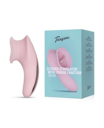 Clitoral Stimulator With Thong - Stymulator Łechtaczki - Róż