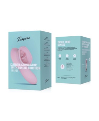 Clitoral Stimulator With Thong - Stymulator Łechtaczki - Róż