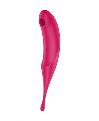Satisfyer Twirling Pro red - Stymulator Łechtaczki
