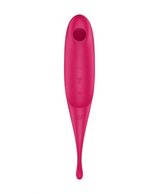 Satisfyer Twirling Pro red - Stymulator Łechtaczki