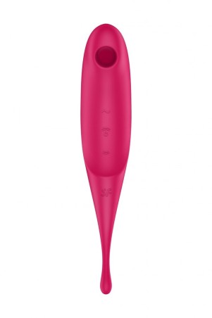 Satisfyer Twirling Pro red - Stymulator Łechtaczki