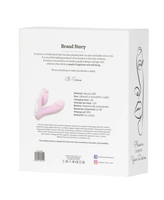 Silicone vibrator 3 speeds, 6 frequencies
Finger function, Heating + APP control