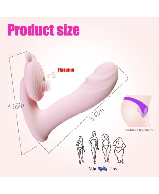 Silicone vibrator 3 speeds, 6 frequencies
Finger function, Heating + APP control
