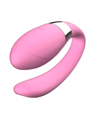 Stymulator-V-Vibe Pink USB 7 Function / Remote Control