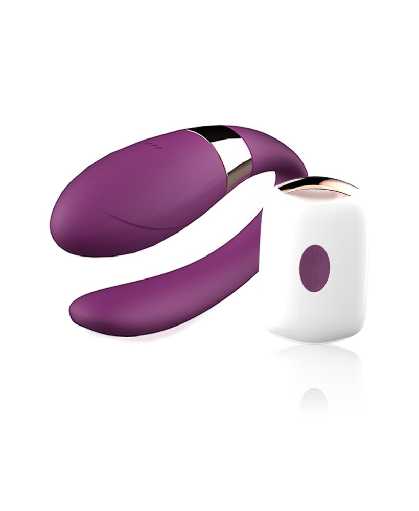 Stymulator-V-Vibe Purple USB 7 Function / Remote Control