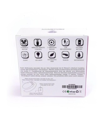 Stymulator-V-Vibe Purple USB 7 Function / Remote Control