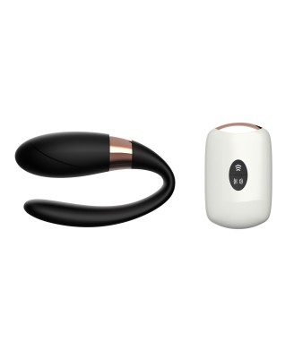 V-Vibe - Stymulator dla Par Sterowany na pilota - Czarny