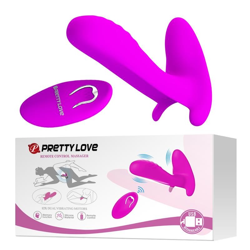 PRETTY LOVE - Stymulator Punktu G - Na pilota - Fiolet