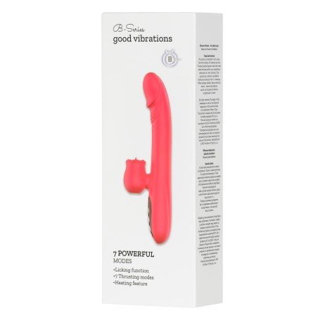 Silicone Vibrator 7 Powerful Modes - Wibrator Króliczek z funkcją lizania